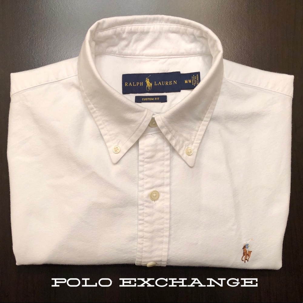 Polo Ralph Lauren 100% Cotton Custom Fit Shirt.